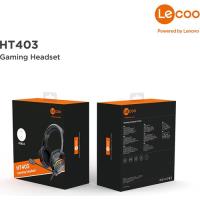 Lenovo LECOO HT403 USB 2.0 RGB AYDINLATMALI KABLOLU KULAKLIK SİYAH